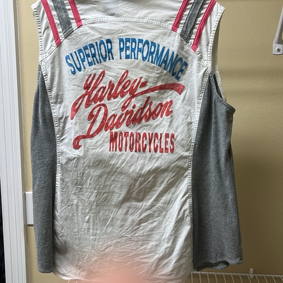 COPY - Harley Davidson women’s sleeveless shirt - Picture 3 of 6